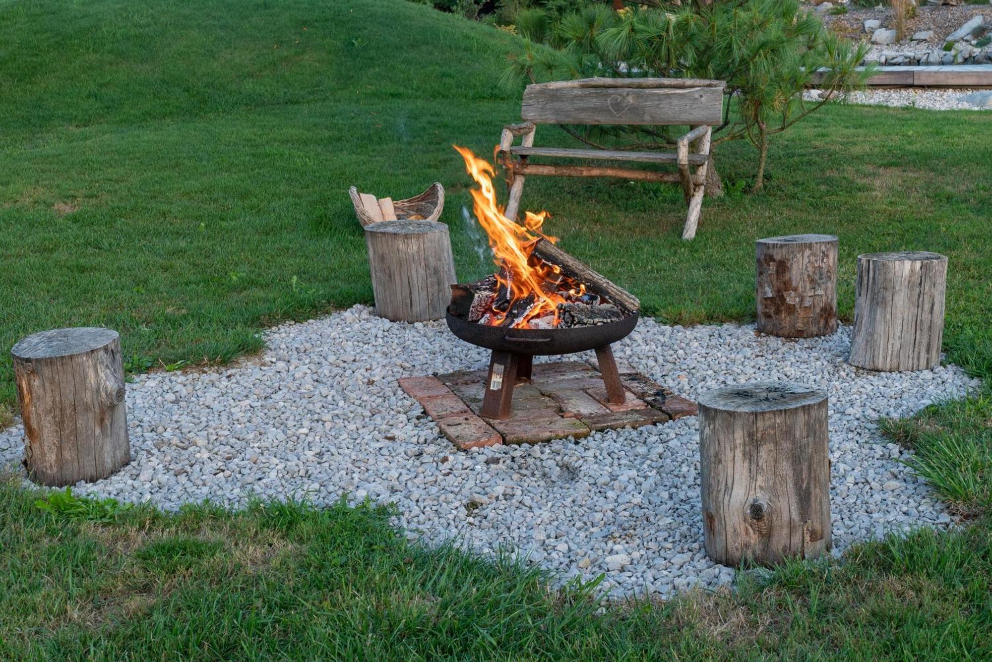 Glamping Happiness With Natural Pool Ribnica Екстериор снимка