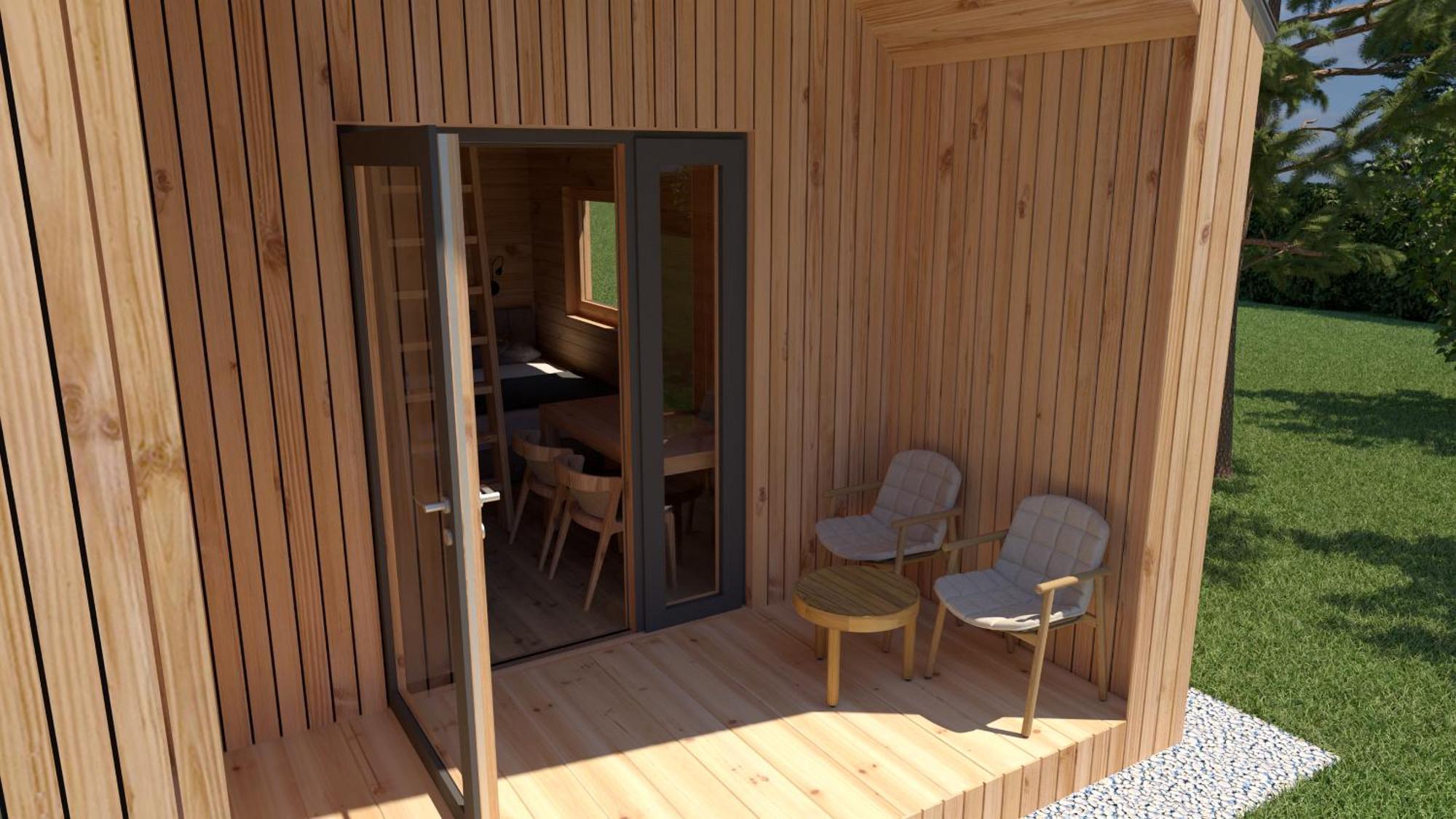 Glamping Happiness With Natural Pool Ribnica Екстериор снимка